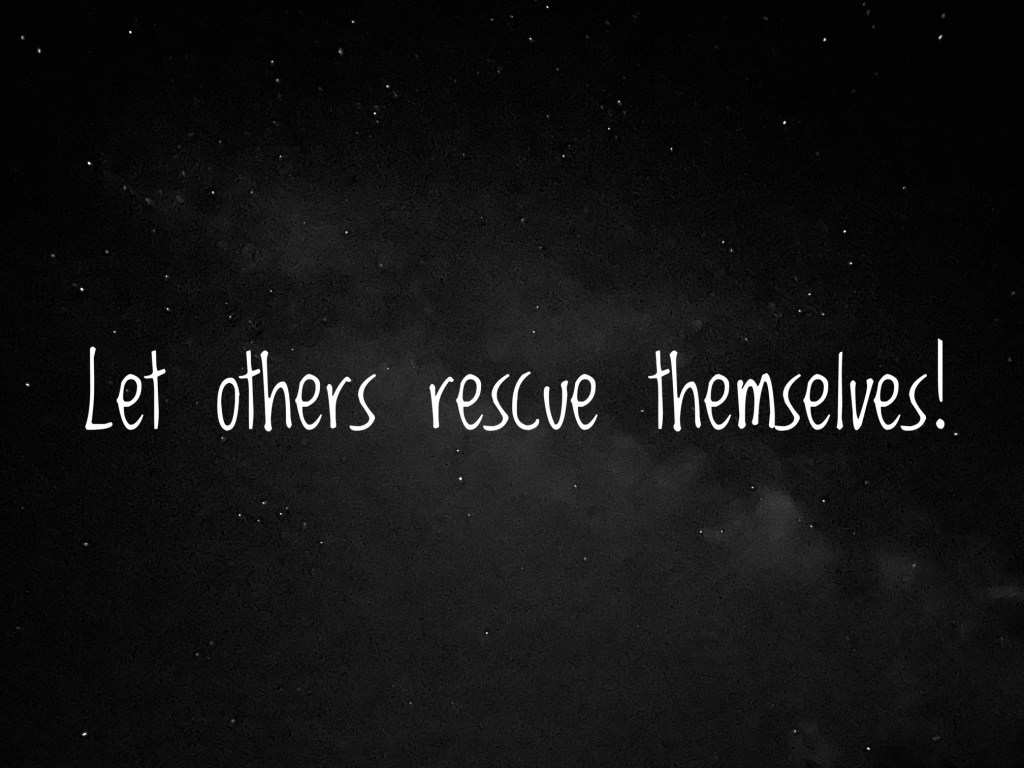 STOP fixing others and “rescuing” them from&nbsp;growth